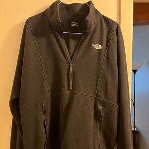 The North Face Black XL 1/2 Zip Fleece Pullover